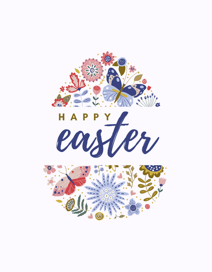 Floral Joy Easter Tee(Easter 16) - InkDura