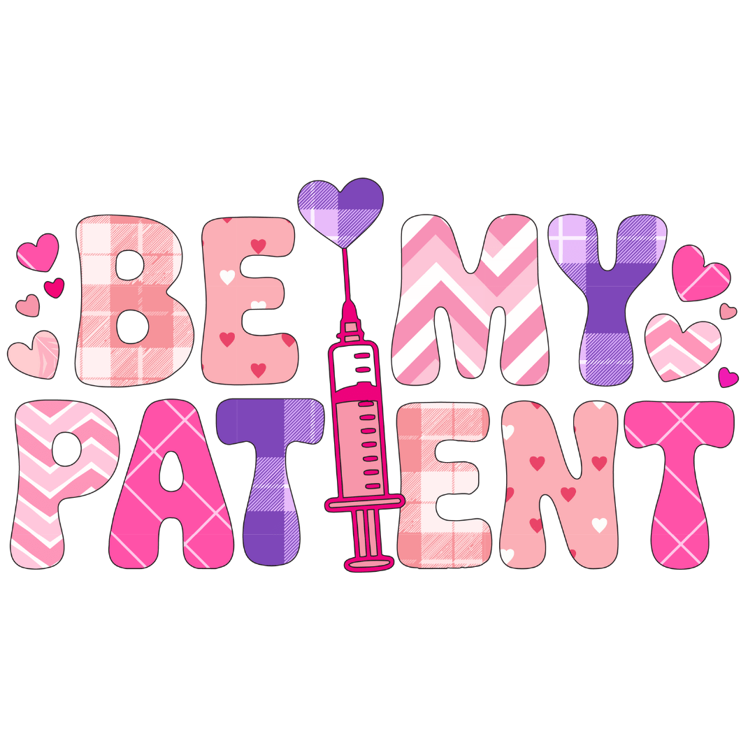 Funny Nurse Valentine Shirt – Be My Patient Tee - InkDura
