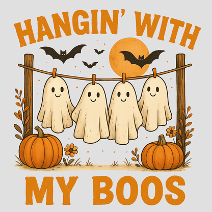 Hanging With My Boos Tee - InkDura