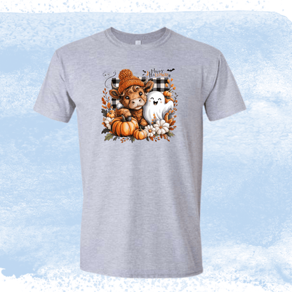 Happy Halloween Heifer Tee - InkDura