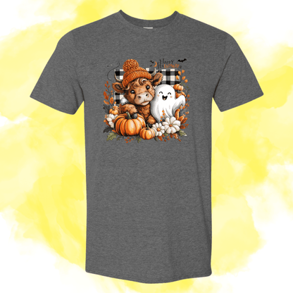 Happy Halloween Heifer Tee - InkDura