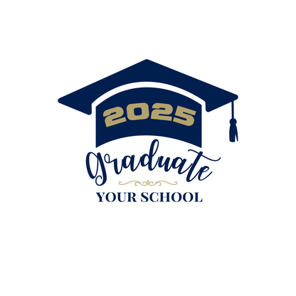 Hats Off to Me Grad Shirt Customizable (Grad 6) - InkDura