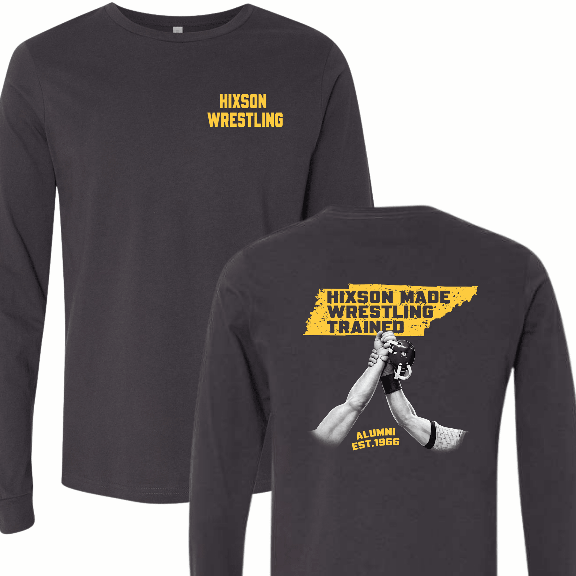Hixson Made Wrestling Trained Alumni Tee - InkDura