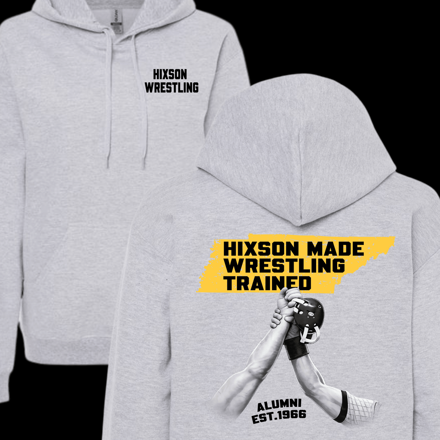 Hixson Made Wrestling Trained Alumni Tee - InkDura