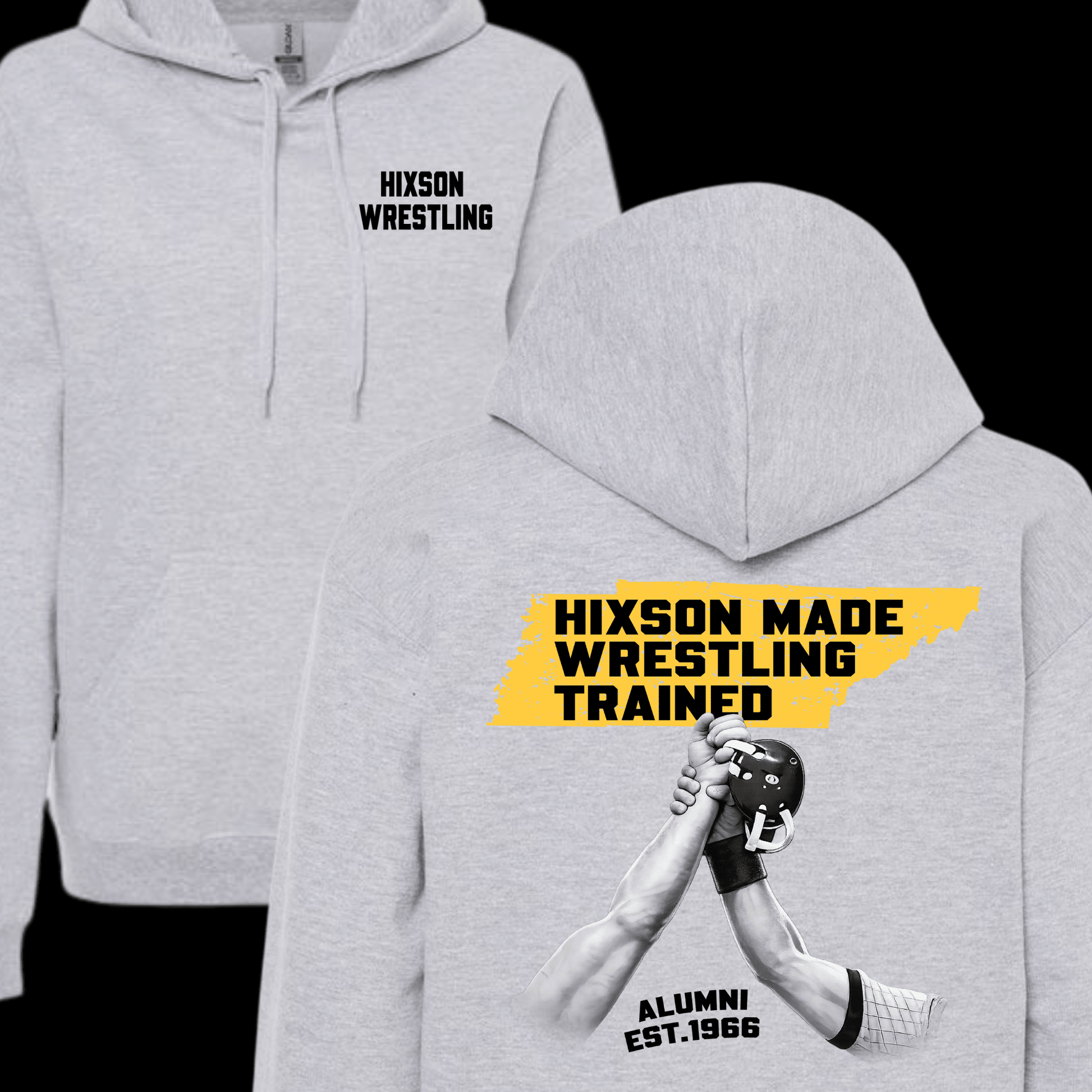Hixson Made Wrestling Trained Alumni Tee - InkDura
