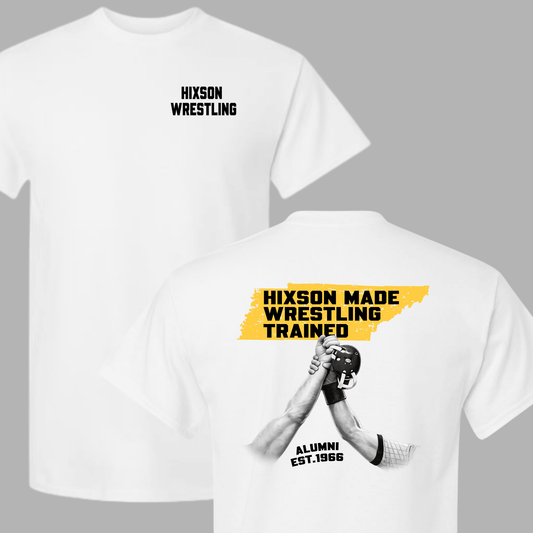 Hixson Made Wrestling Trained Alumni Tee - InkDura