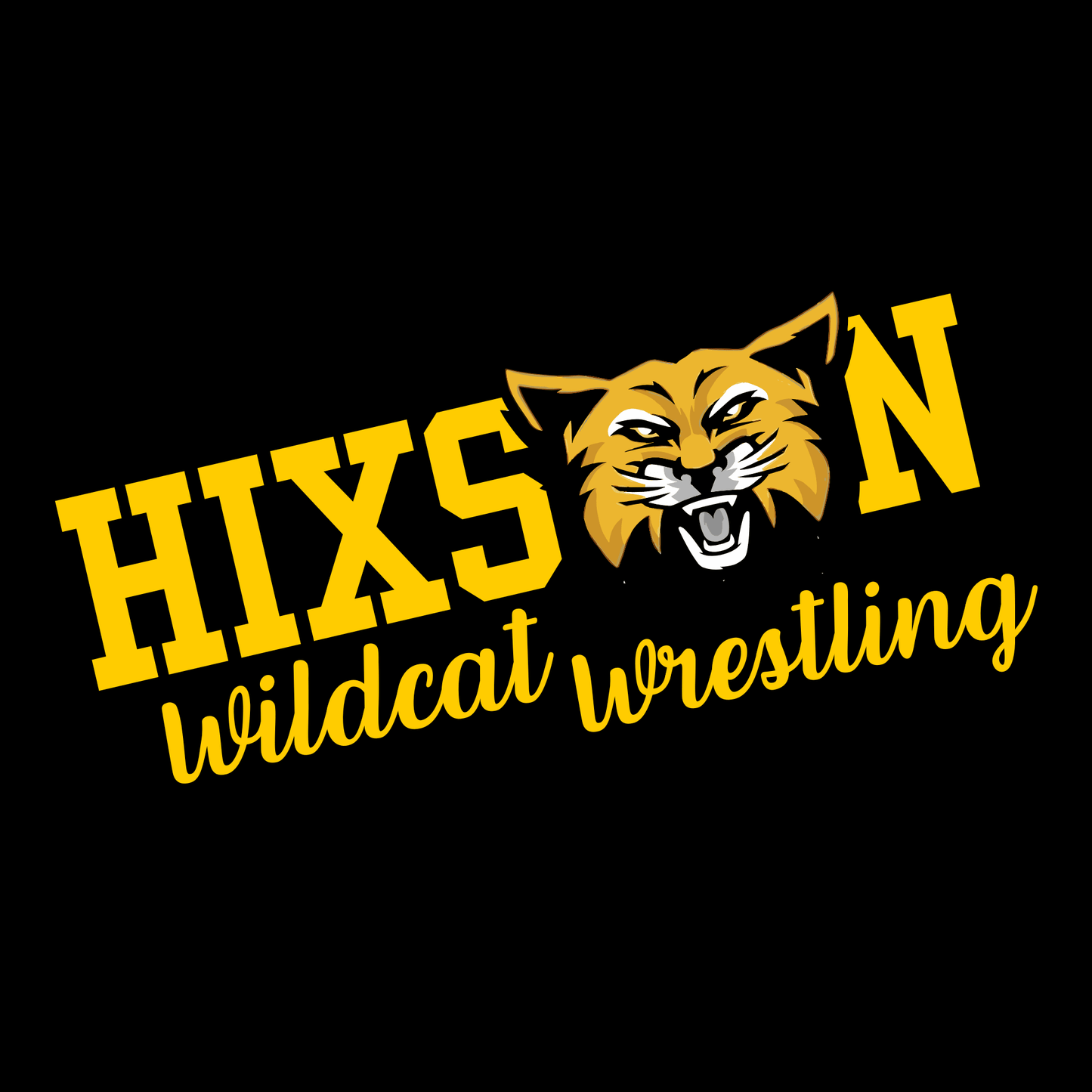 Hixson Wildcats Wrestling Team Shirt - InkDura
