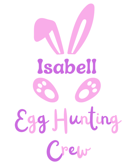 Hoppin' with the Crew - Add Your Name (Easter 22) - InkDura