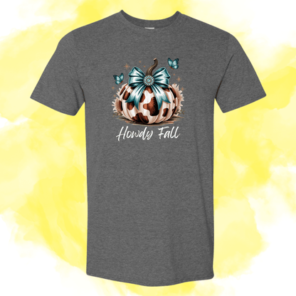 Howdy Fall Pumpkin Tee - InkDura