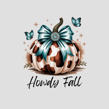 Howdy Fall Pumpkin Tee - InkDura