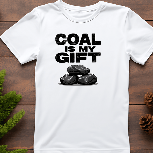 Humor Christmas Coal Shirt - InkDura