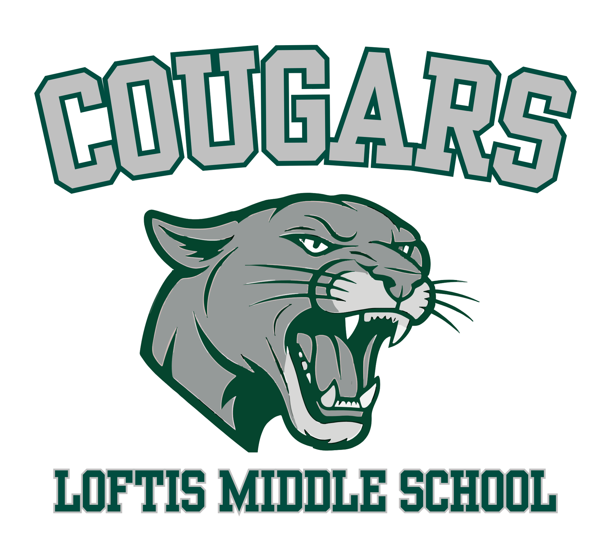 Loftis Middle School Comfort Tee for School Spirit Days - InkDura