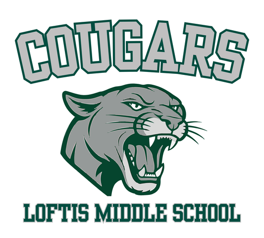 Loftis Middle School Comfort Tee for School Spirit Days - InkDura
