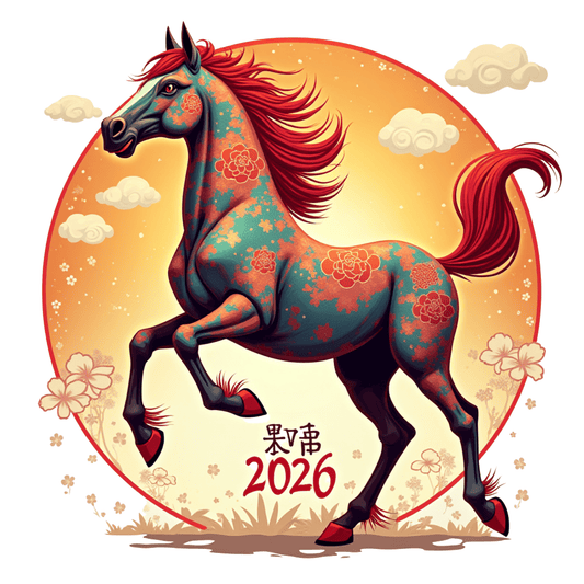 Lunar New Year Fire Horse Transfer - InkDura