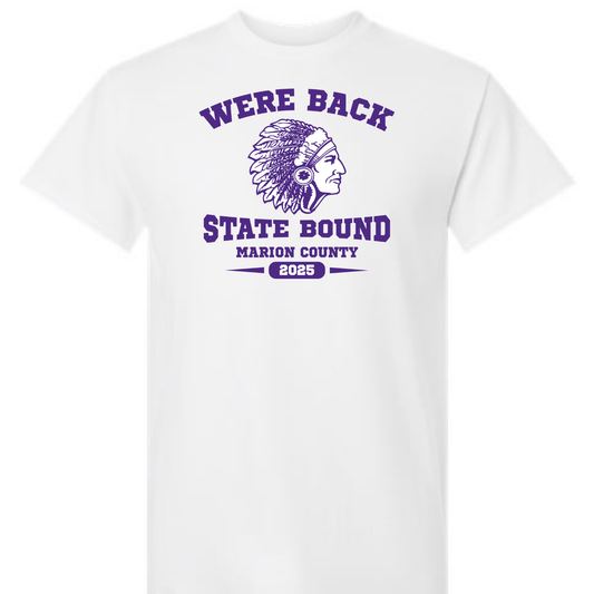 Marion County TN State Bound 2025 Tee - InkDura