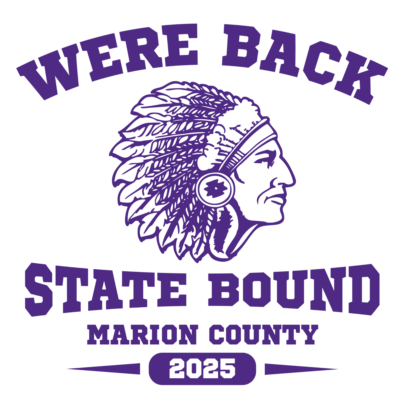Marion County TN State Bound 2025 Tee - InkDura