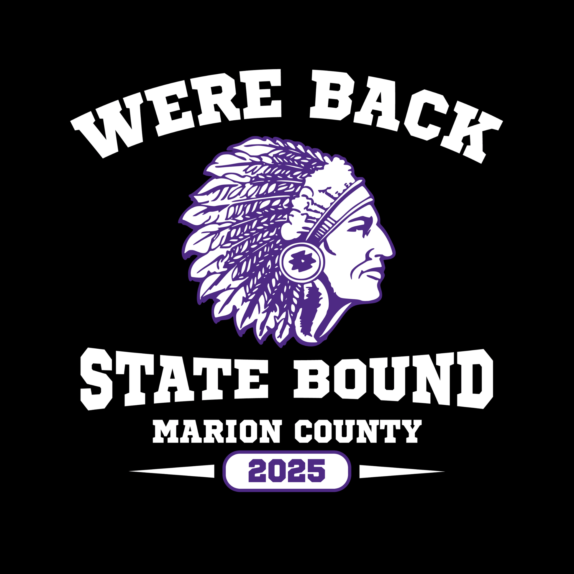 Marion County TN State Bound 2025 Tee - InkDura