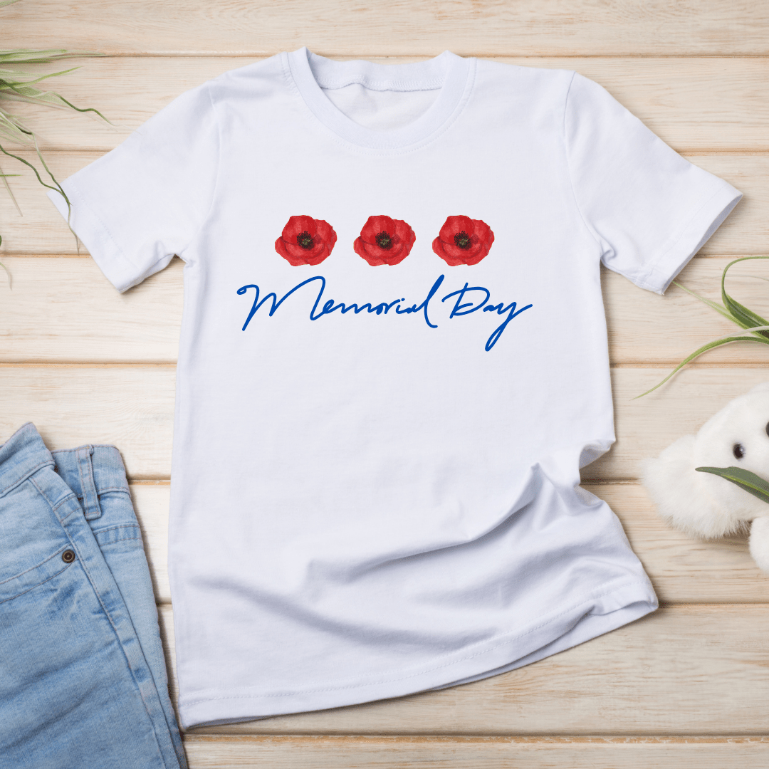 Memorial Day and Red Poppies (Memorial Day 5) - InkDura