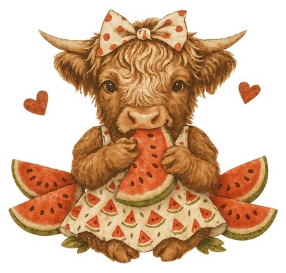 Moo & Melon Summer Vibes - InkDura