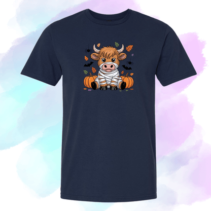 Mummy Heifer Halloween Tee - InkDura