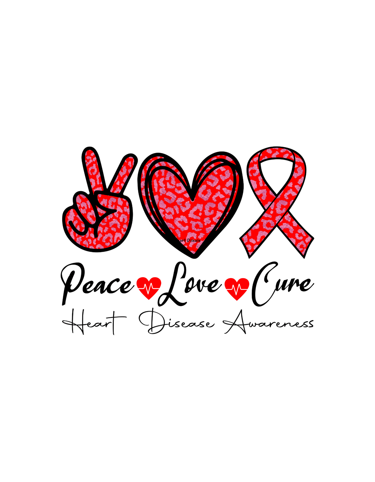 Peace Love Cure (Heart Disease 4) - InkDura
