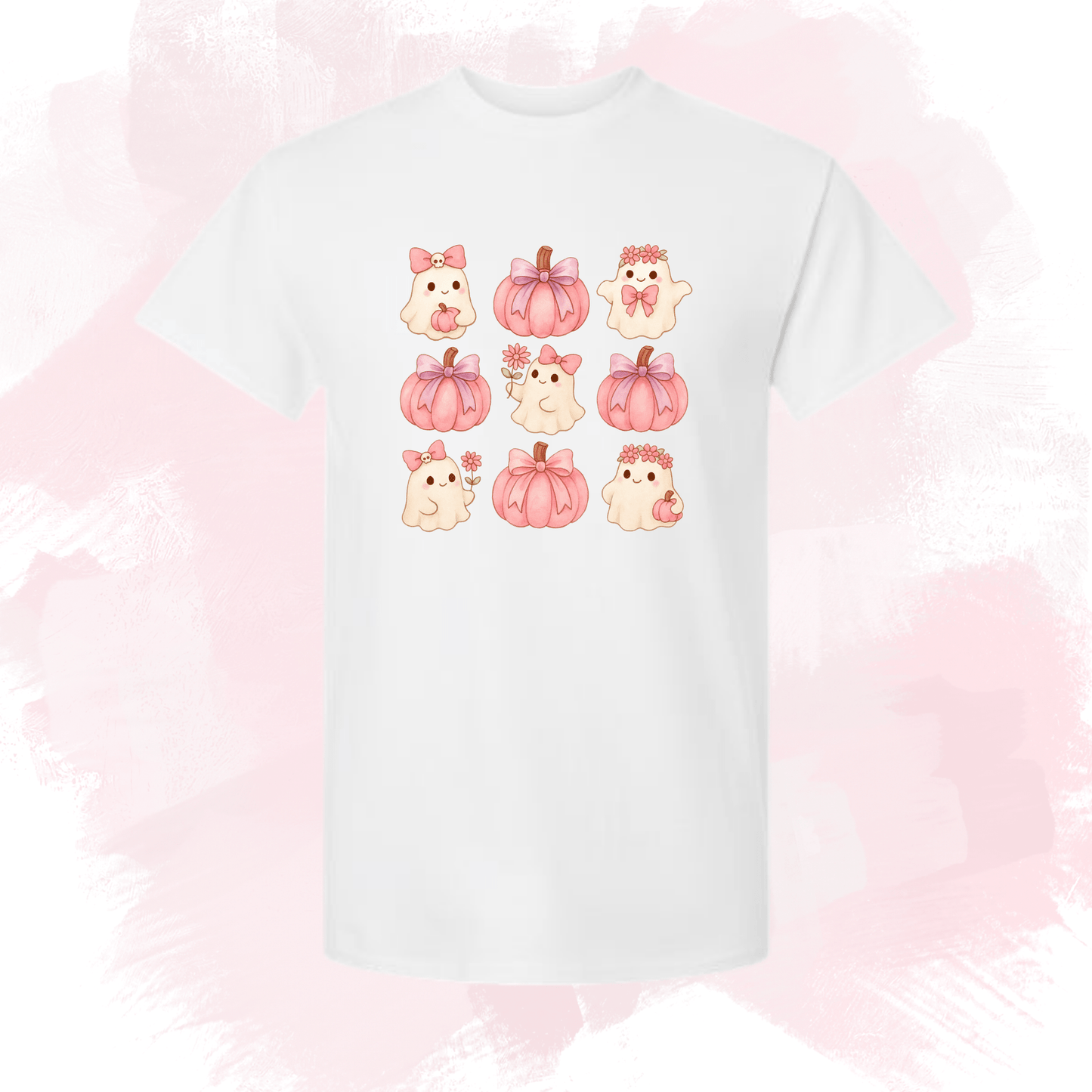 Pretty in Pink Ghost Tee - InkDura