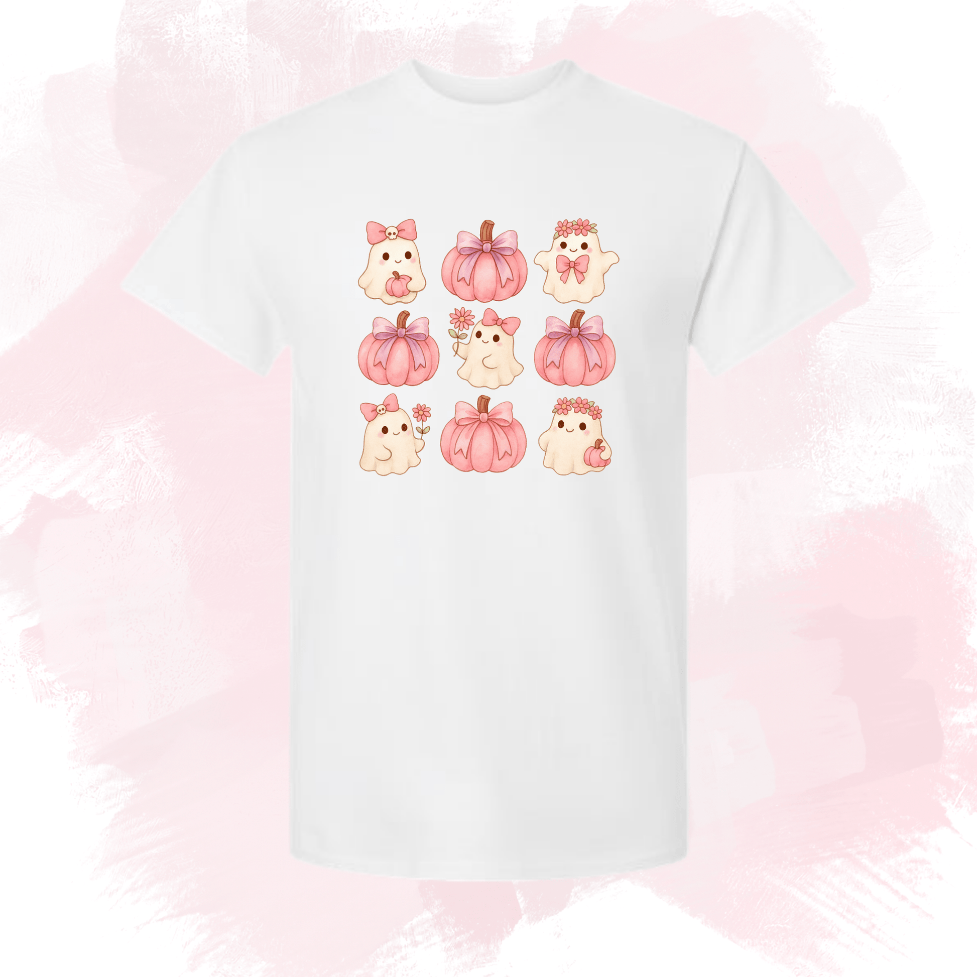 Pretty in Pink Ghost Tee - InkDura