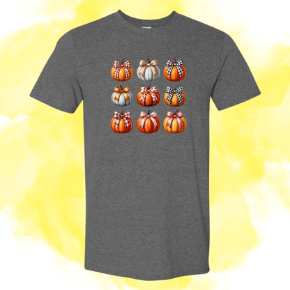 Pumpkin Patch Bows Tee - InkDura