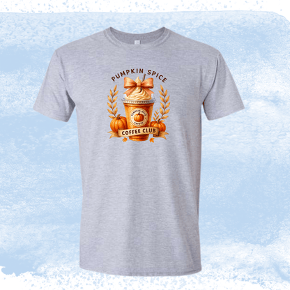 Pumpkin Spice Coffee Tee - InkDura