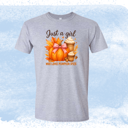Pumpkin Spice Girl Tee - InkDura