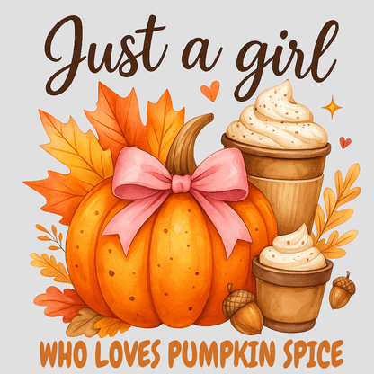Pumpkin Spice Girl Tee - InkDura
