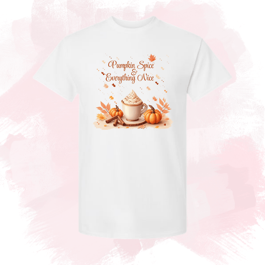Pumpkin Spice & Nice Tee - InkDura