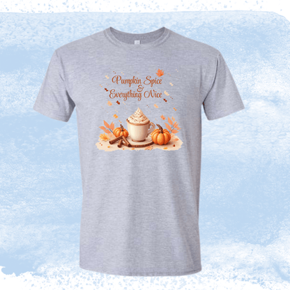Pumpkin Spice & Nice Tee - InkDura
