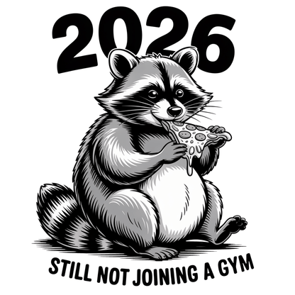 Racoon Still Not Joining a Gym 2026 Transfer - InkDura