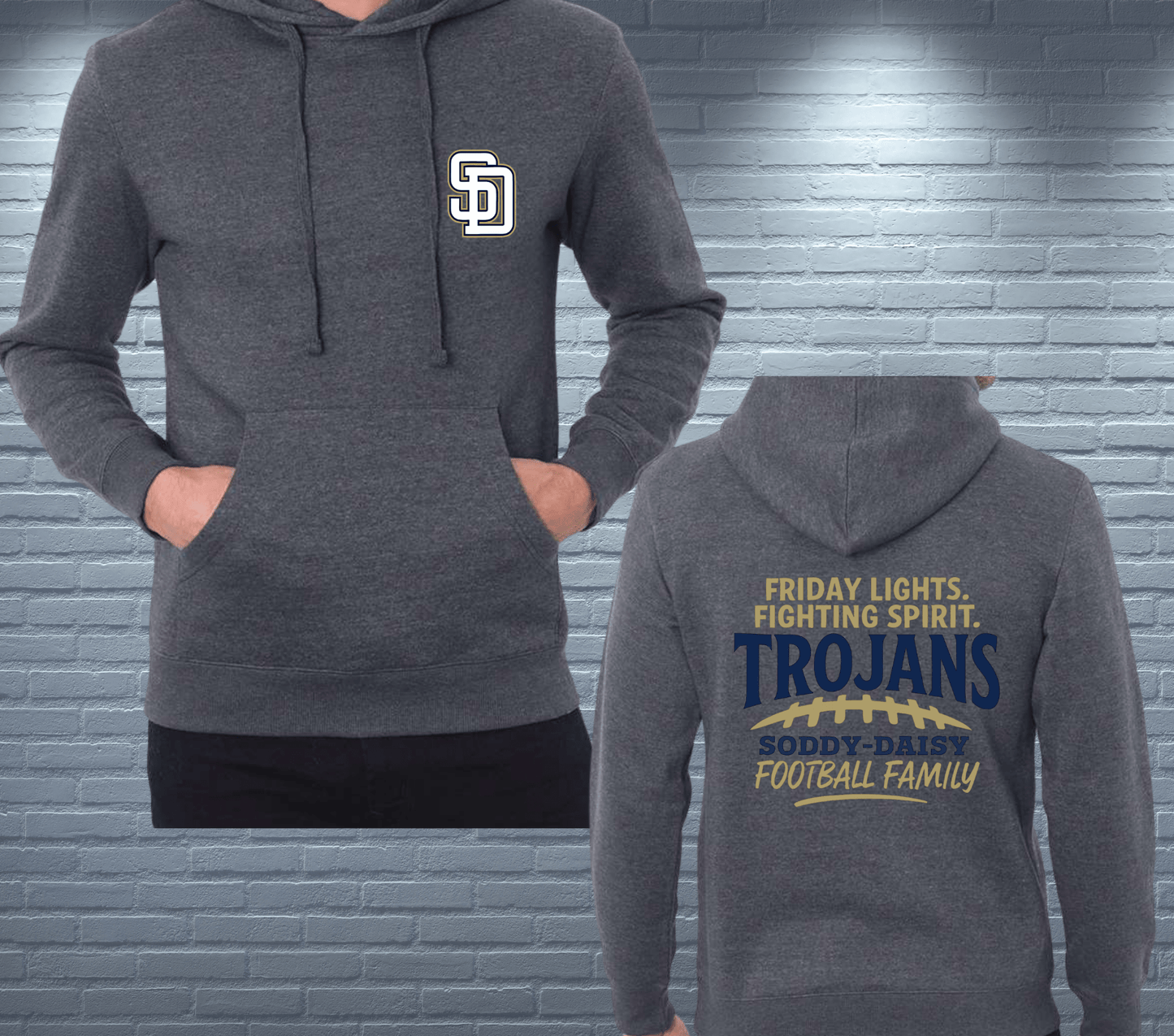 SDHS Football Fan Shirt - InkDura