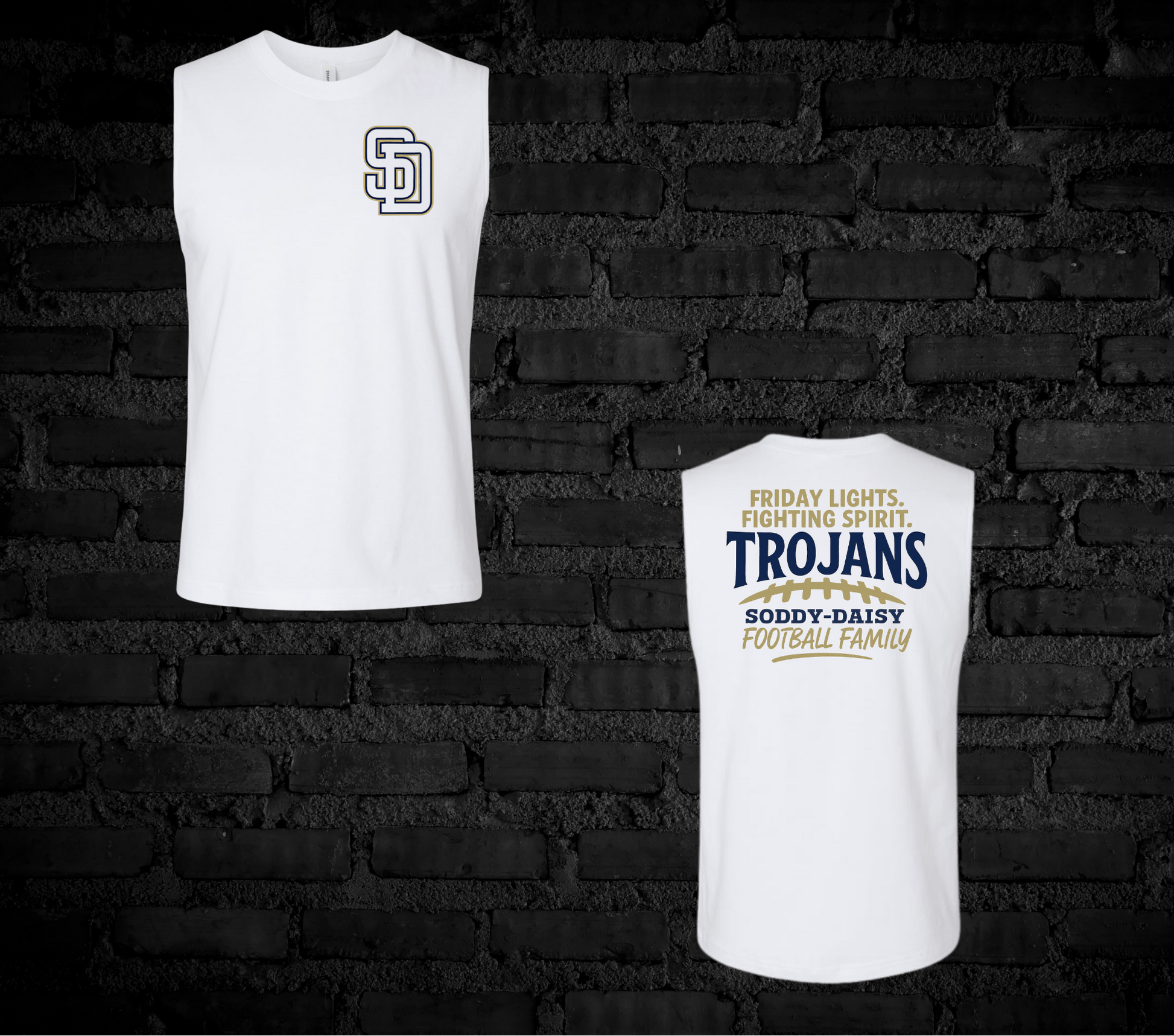 SDHS Football Fan Shirt - InkDura
