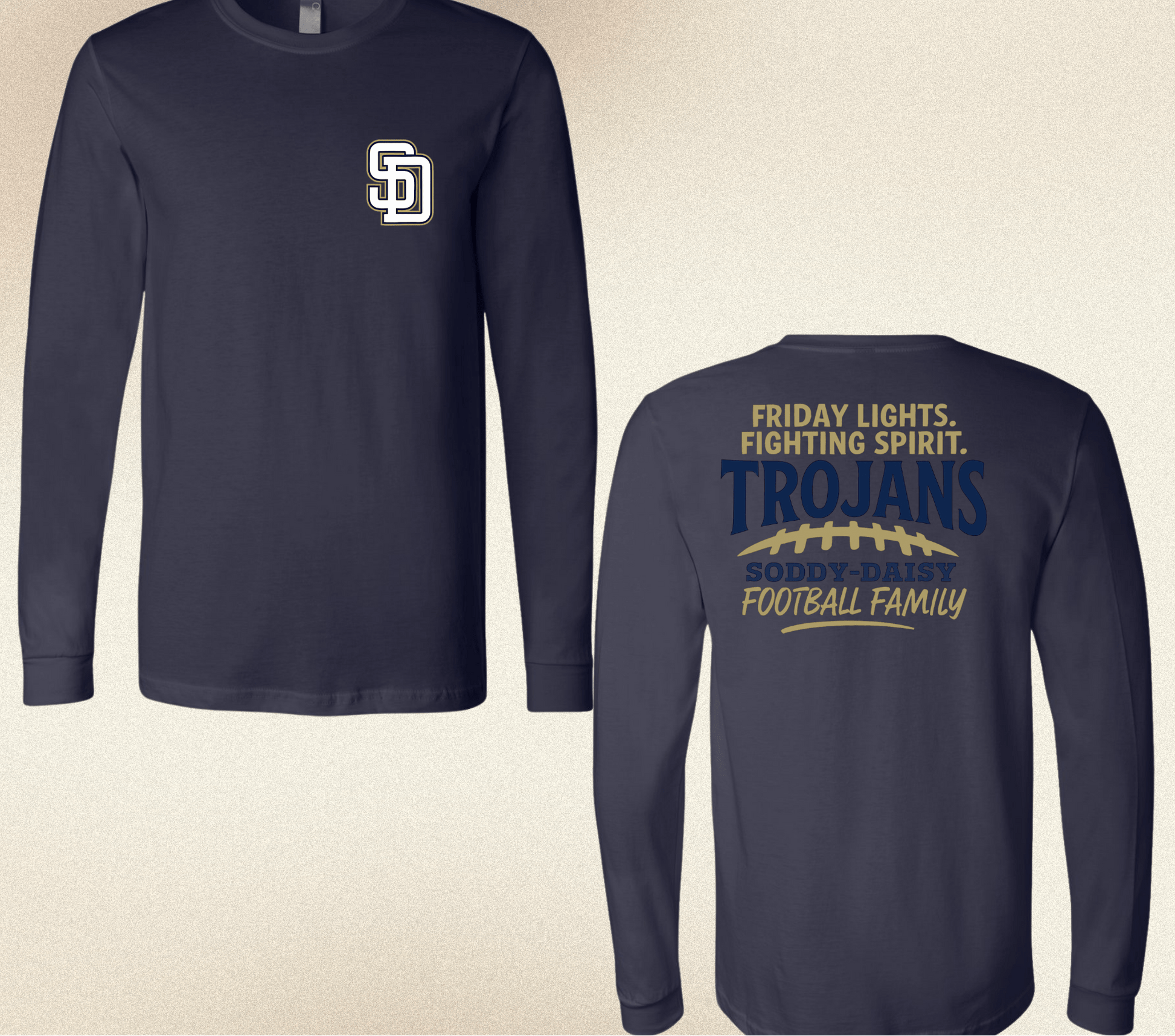 SDHS Football Fan Shirt - InkDura