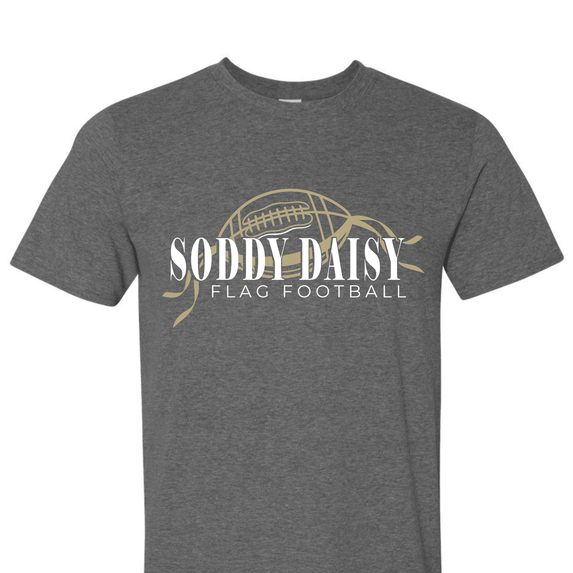 SDHS Trojans Fan Flag Football Apparel - InkDura