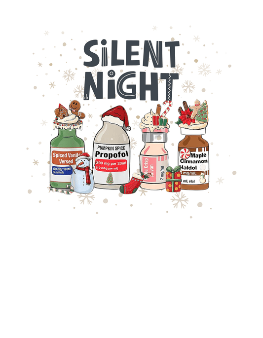 Silent Night Med Vials (Christmas 2) - InkDura