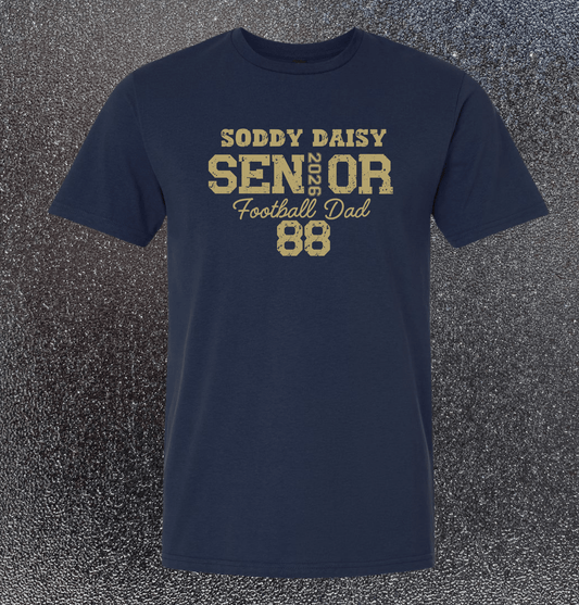 Soddy Daisy 2026 Senior Football Dad - InkDura