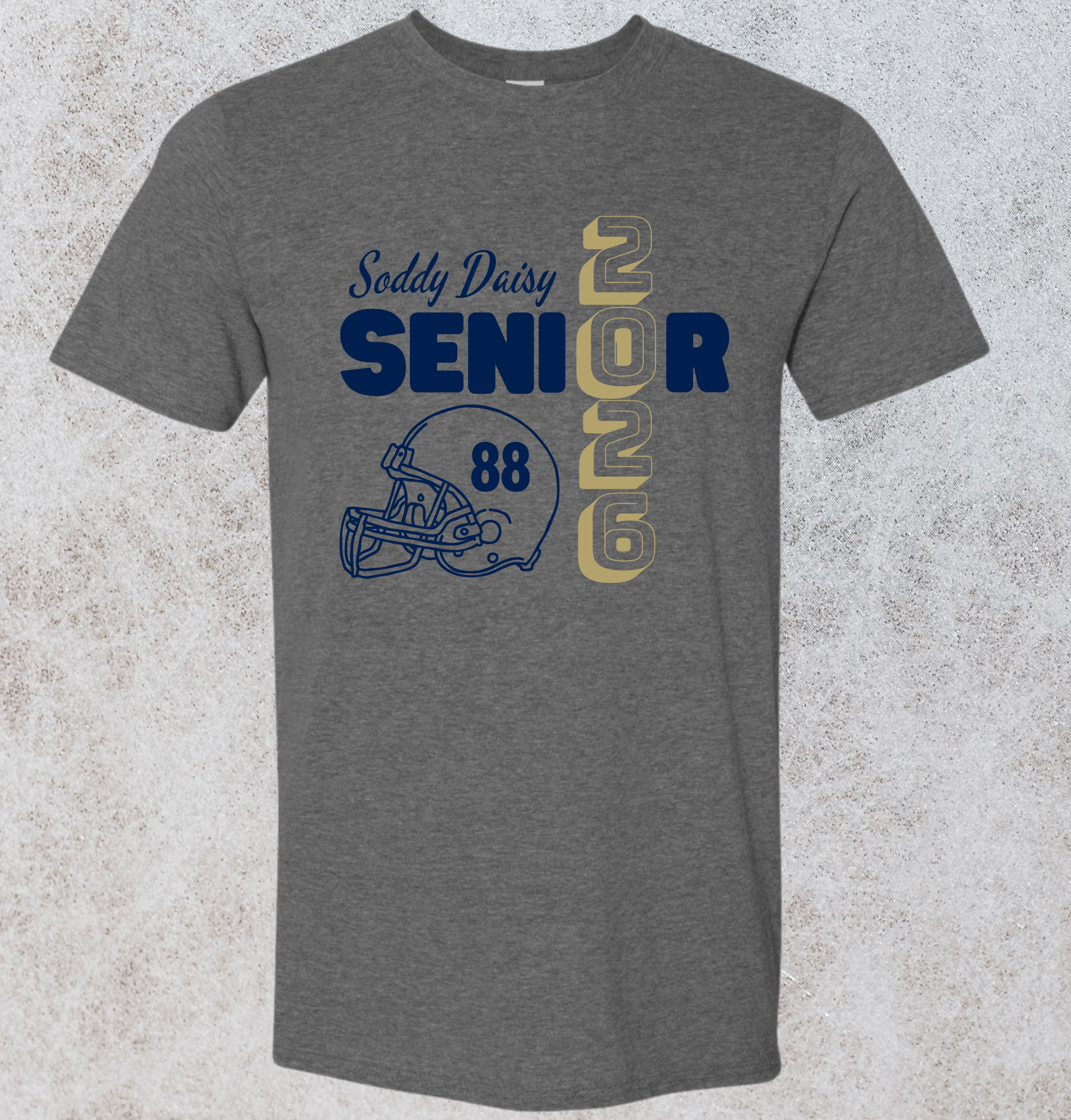 Soddy Daisy 2026 Senior Football Tee - InkDura