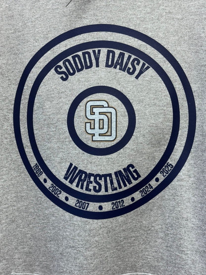 Soddy Daisy Dual Championship Years on Wrestling Mat - InkDura