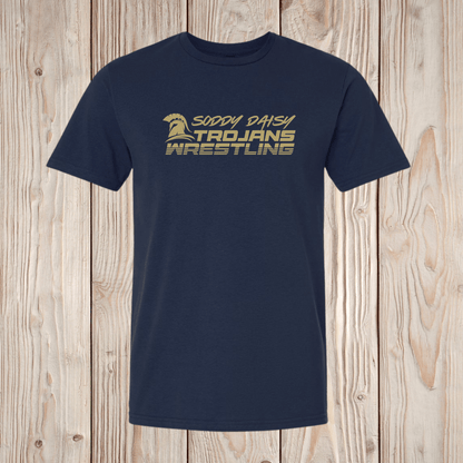 Soddy Daisy Trojan Wrestling Tee (SDW6) - InkDura