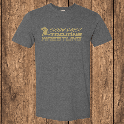 Soddy Daisy Trojan Wrestling Tee (SDW6) - InkDura
