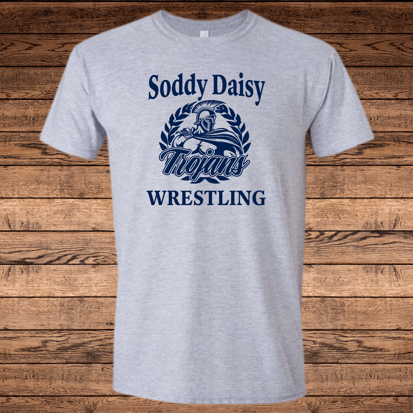 Soddy Daisy Trojan Wrestling Tee (SDW9) - InkDura