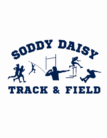 Soddy Daisy Trojans Track and Field (Design 2) - InkDura