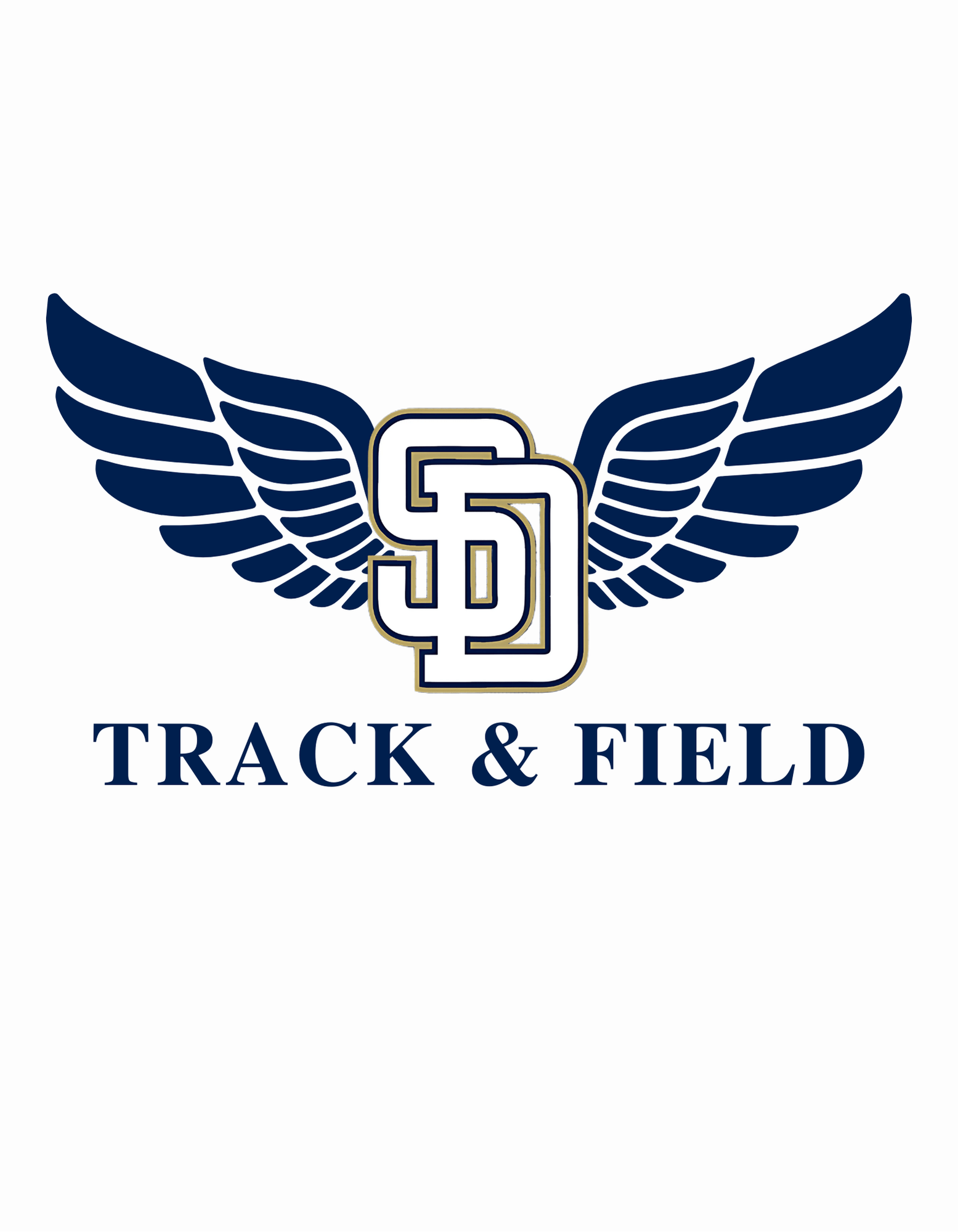 Soddy Daisy Trojans Track and Field (Design 3) - InkDura