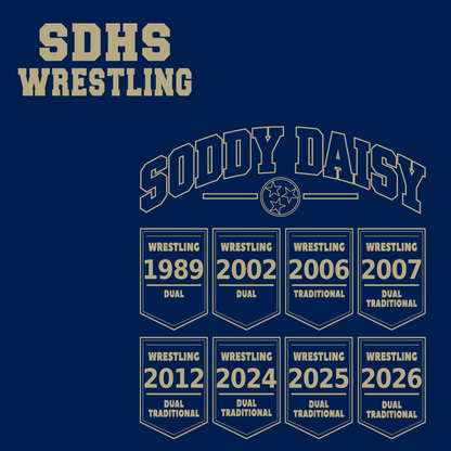 Soddy Daisy Wrestling Championship Shirts - InkDura