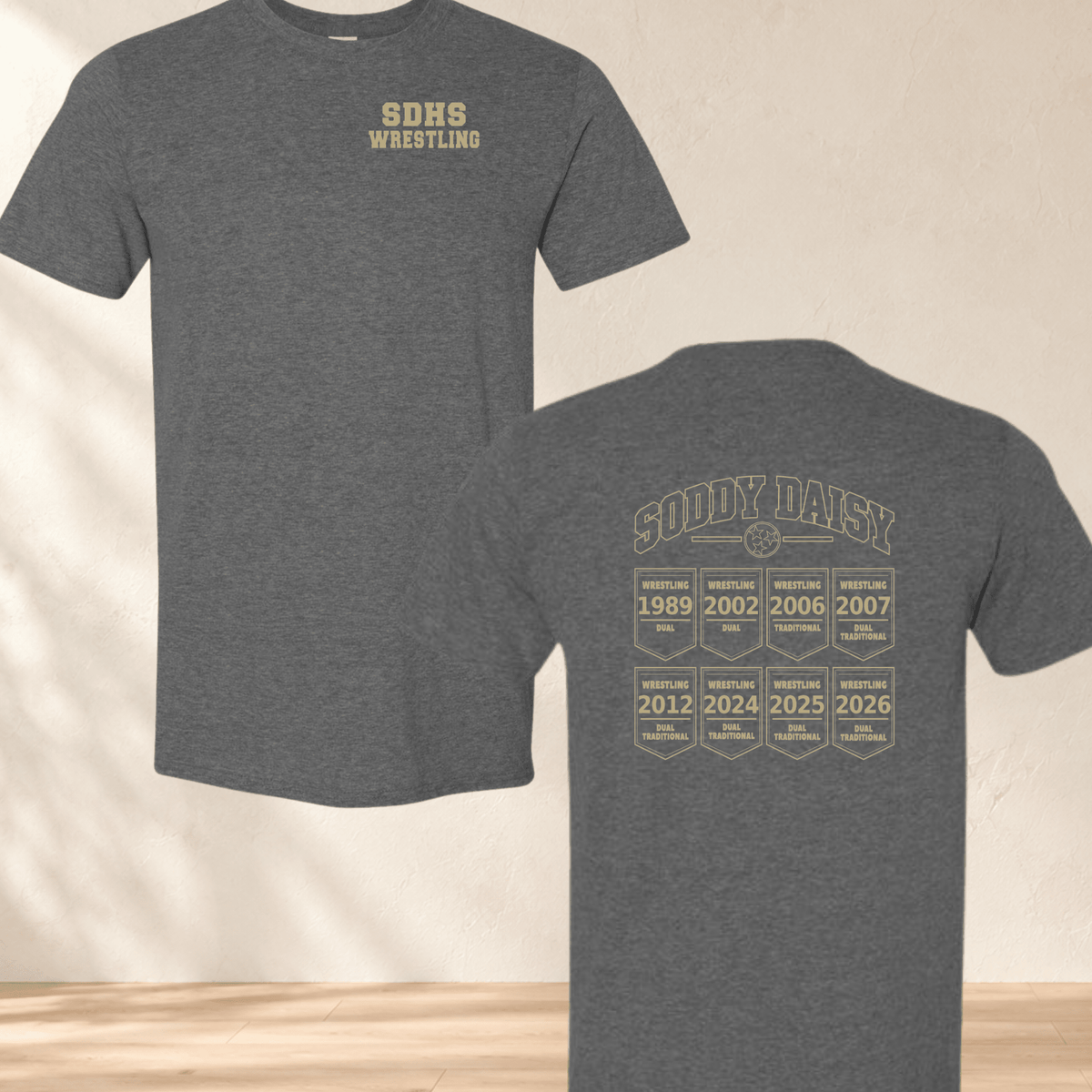 Soddy Daisy Wrestling Championship Shirts - InkDura