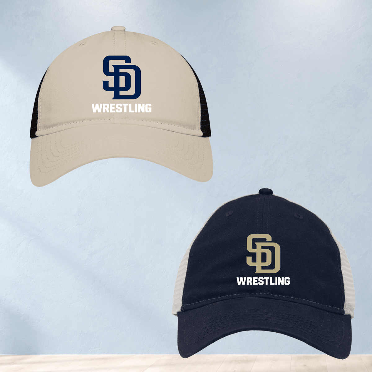 Soddy Daisy Wrestling Sportsman SP1750 Mesh Dad Hat - InkDura